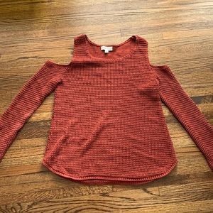 Rust color sweater!